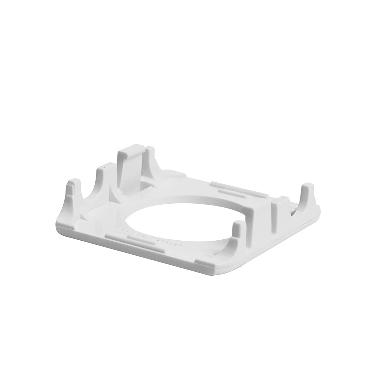White plastic base for SwapBandIt® designed for easy band switching and secure fit.